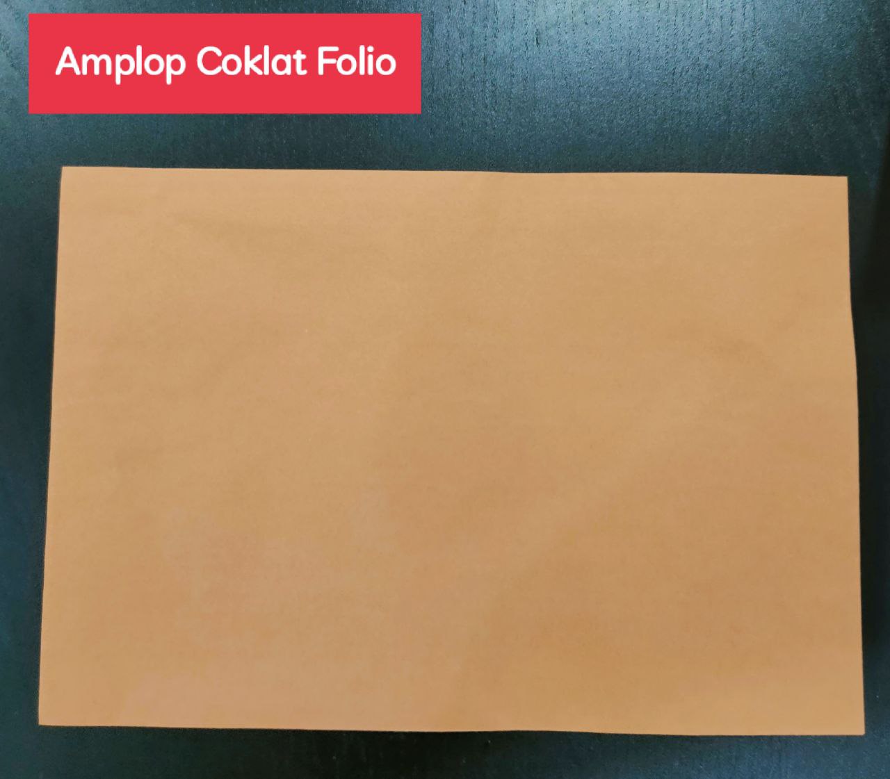 Amplop coklat AKS ukuran Folio isi 10 lbr dan 100 lbr