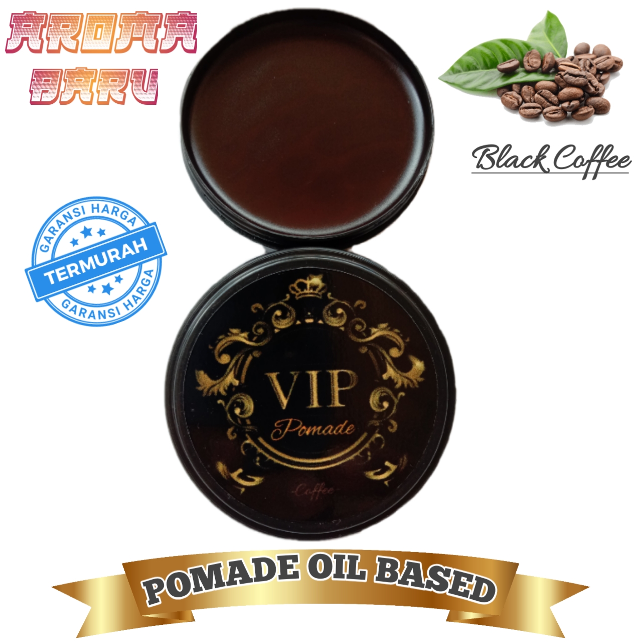 Pomade Oil Based aroma Black Coffee pomade oil based aroma black coffee