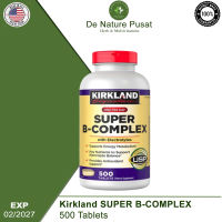 (ORIGINAL USA) KIRKLAND Super B-Complex (500 Tablets)