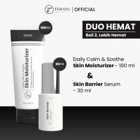 TERATU BEAUTY Daily Calm & Soothe Skin Moisturizer (Melembabkan & Memperkuat Skin Barrier Kulit Kering Iritasi Eksim Dermatitis Rosacea)
