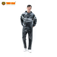 Jas Hujan Setelan Urban PVC Tebal - Tiger Head 68225