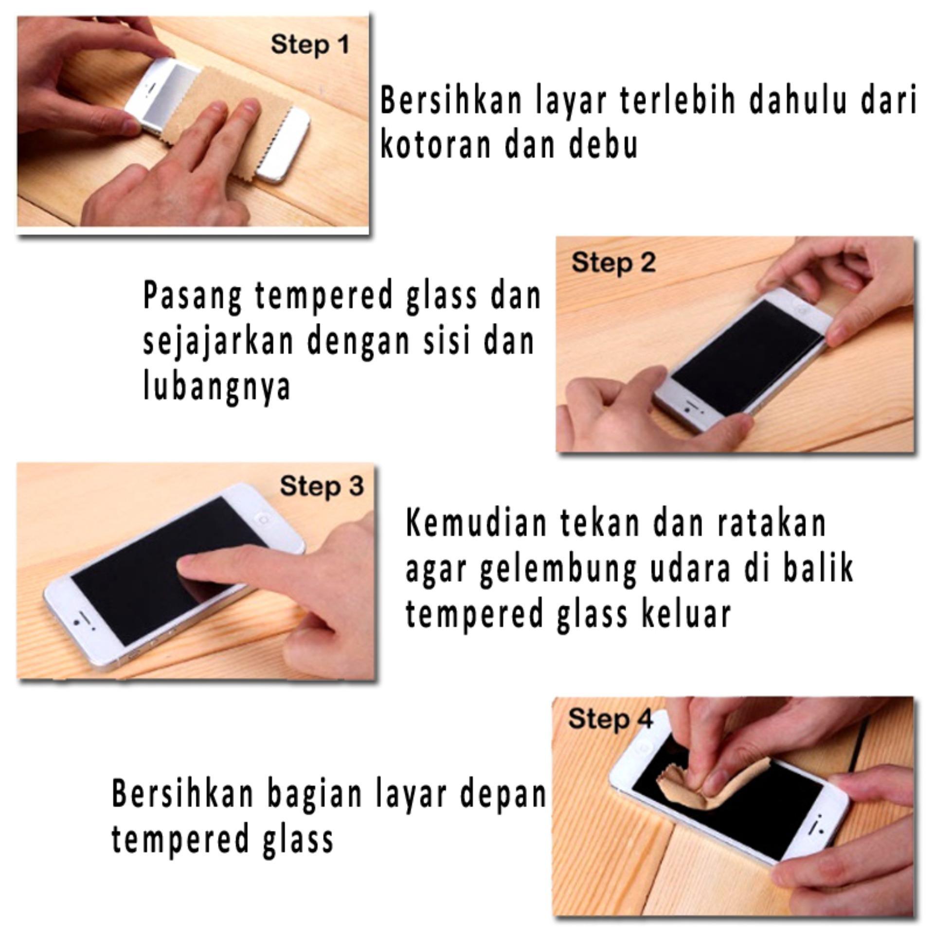 Kenzoe Shop 3d Full Cover Tempered Glass Warna Screen 