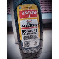 BAN LUAR TUBELESS ASPIRA 70/90 80/90 90/90 RING 14 17 MAXIO TECHNO BEAT VARIO SCOOPY MIO SUPRA BLADE REVO JUPITER VEGA SHOGUN SMASH