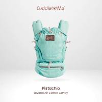 𝗖uddleMe Levana Carrier Cotton Candy Gendongan SSC  Aman dan Nyaman Untuk NewBorn sd 2 Tahun - Support Gendong bayi 4 Posisi Tanpa Hipseat