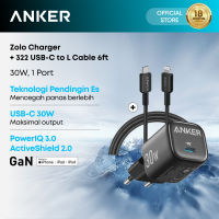 Anker Wall Charger Adaptor Kabel 20W 30W GaN for Samsung iPhone 17 16 15 14 13 Ice-Cooled PD USB Type C Lightning MFi Fast Charging
