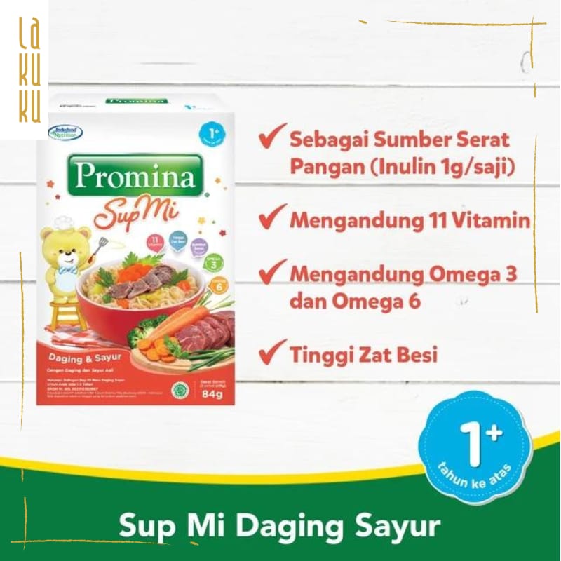Lakuku - Promina Makanan dan Cemilan sehat Bayi Mpasi Crunchies dan Mie Batita
