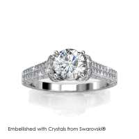 Eve Ring - Cincin Crystal Premium Crystal Premium Austria by Her Jewellery