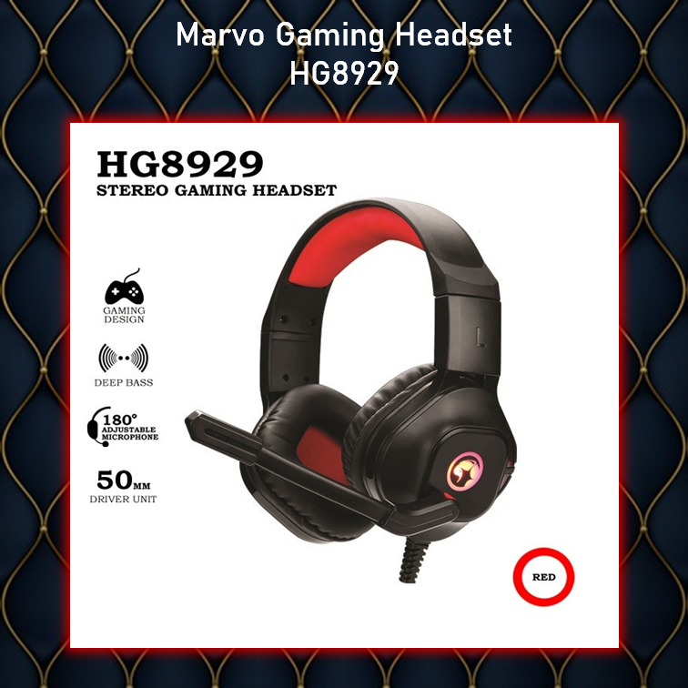 Marvo Headset Gaming HG8929 - Stereo Gaming Headset