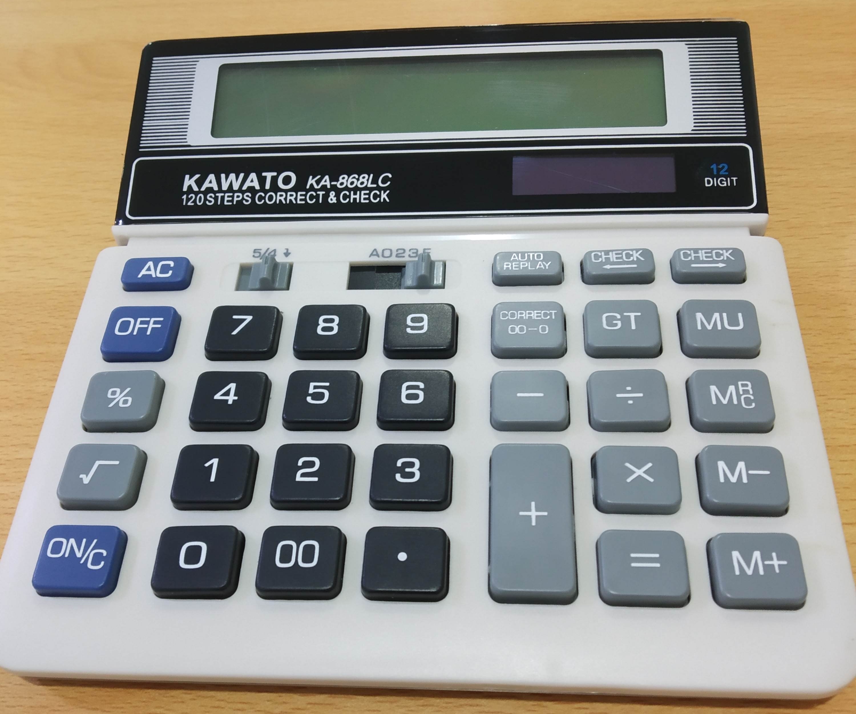 Kalkulator Kawato type KA 868 LC - Calculator Kawato 12 Digit KA 868 L