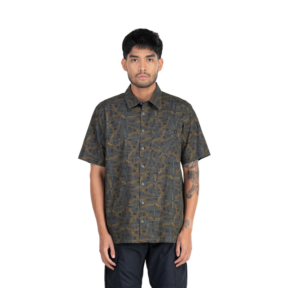 910011568 NEZA AOP SS SHIRT 2.0 OL