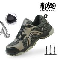 HIPZO Sepatu Sporty Safety M065 Terbaru Ujung Besi Untuk Kerja Pabrik Proyek Tambang