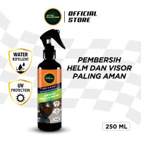 Helm Cleaner Pembersih dan Pengkilap Helm Visor aman untuk Visor Iridium memberikan efek daun talas