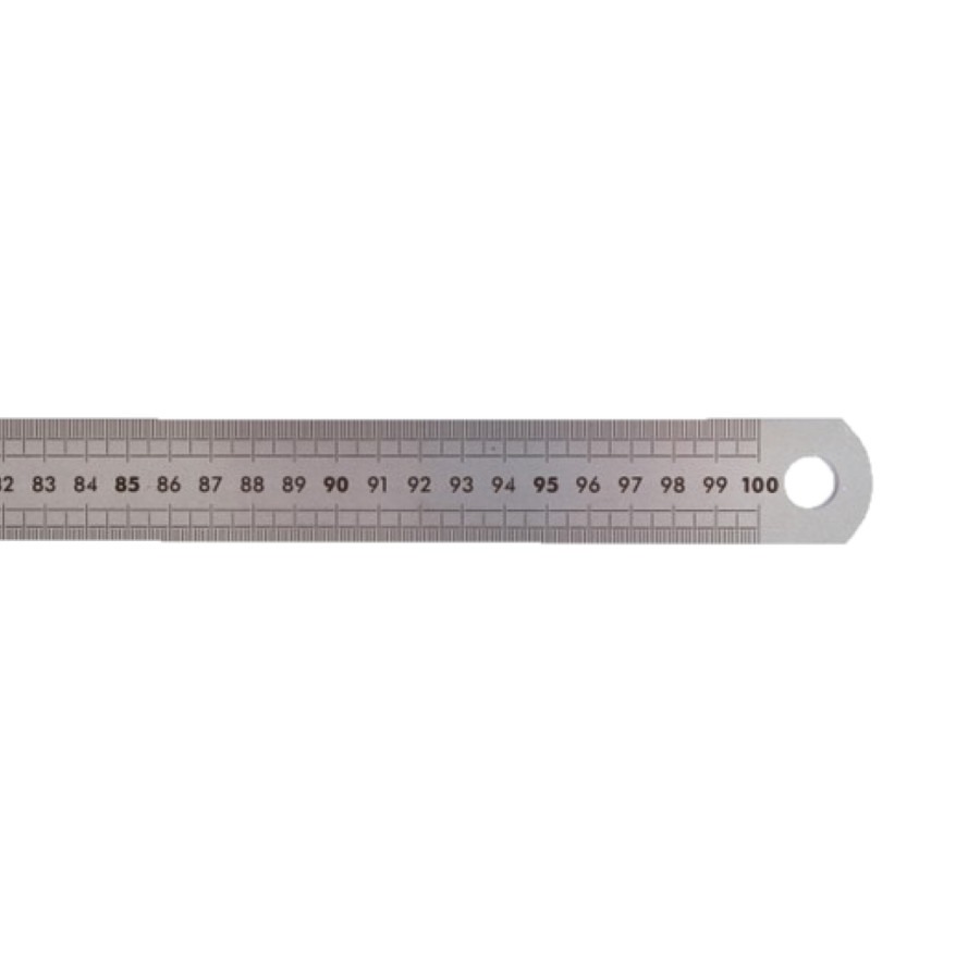 Ruller Stainless Steel / Penggaris Besi 40 50 60 100 cm