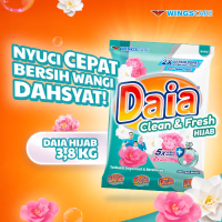 Daia Detergen Bubuk Clean & Fresh Hijab 3.8kg