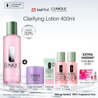 Clinique Clarifying Lotion Twice A Day Exfoliator - Toner 200ml400ml | 5 Skin-Typed Formulas Oily Dry Sensitive Combination [10.10 Exclusive]