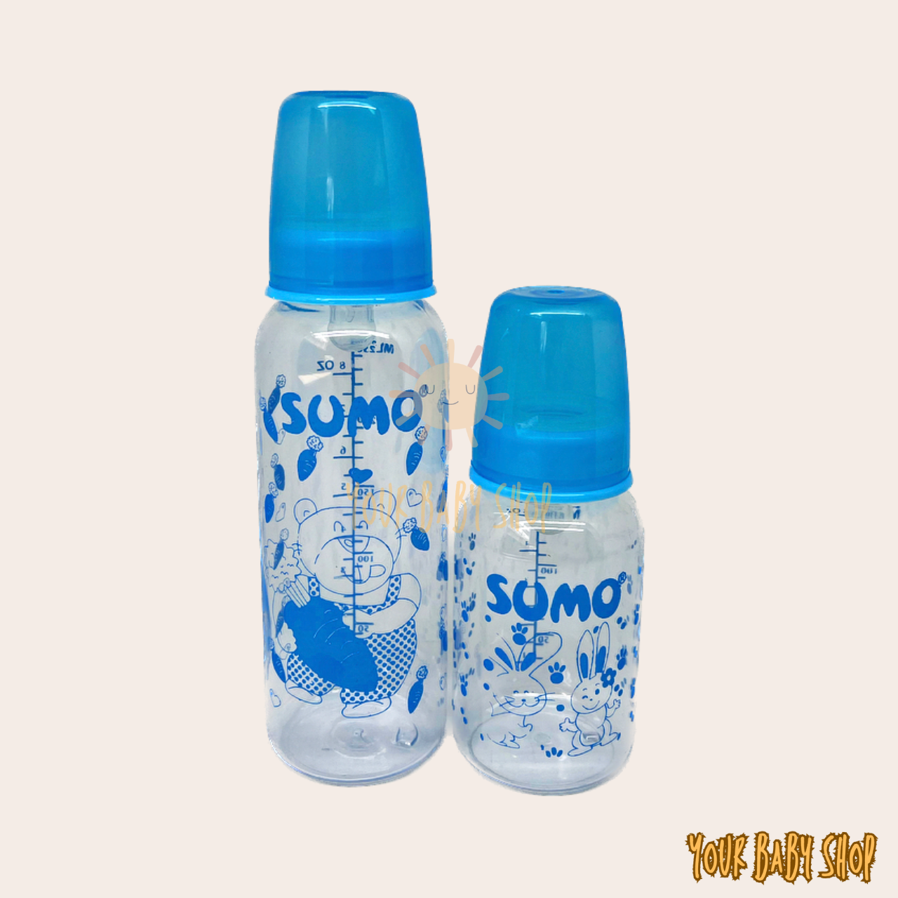 Botol Dot Susu Asi Sumo Ninio Round Bottle Tempat Minum Anak Bayi BPA Free