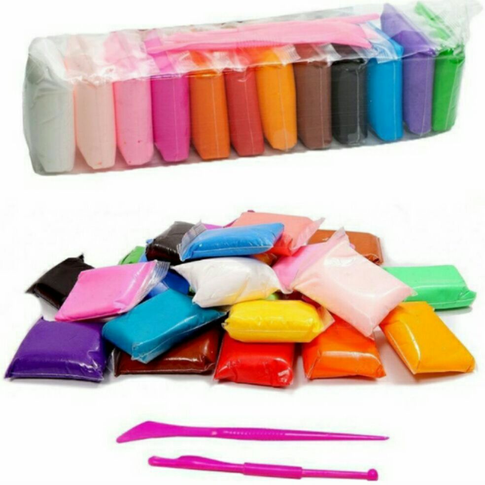 Mainan Slime Aikley Isi 12pcs / Slime Lilin Bentuk Bantal Lembut Tidak Lengket