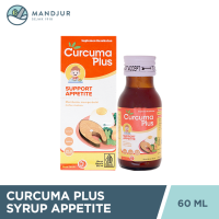 Curcuma Plus Appetite Rasa Jeruk 60 mL - Asupan Penambah Nafsu Makan Anak