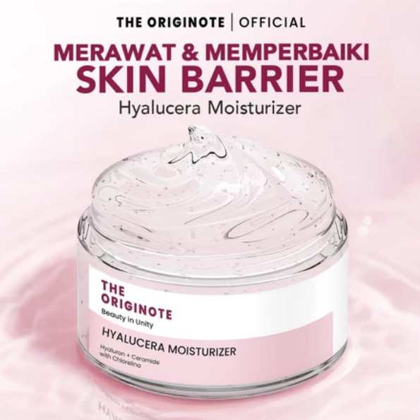 The Originote Hyalucera Moisturizer Gel 50ml - Pelembab Wajah untuk Memperbaiki Skin Barrier dan ...