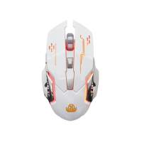 Quinton Mouse wireless gaming 6D button Rechargeable T2 led RGB 2.4G Bluetooth - computer tablet