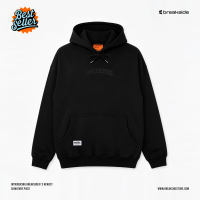 Breakside Hoodie Blacken Black Sweater Pria