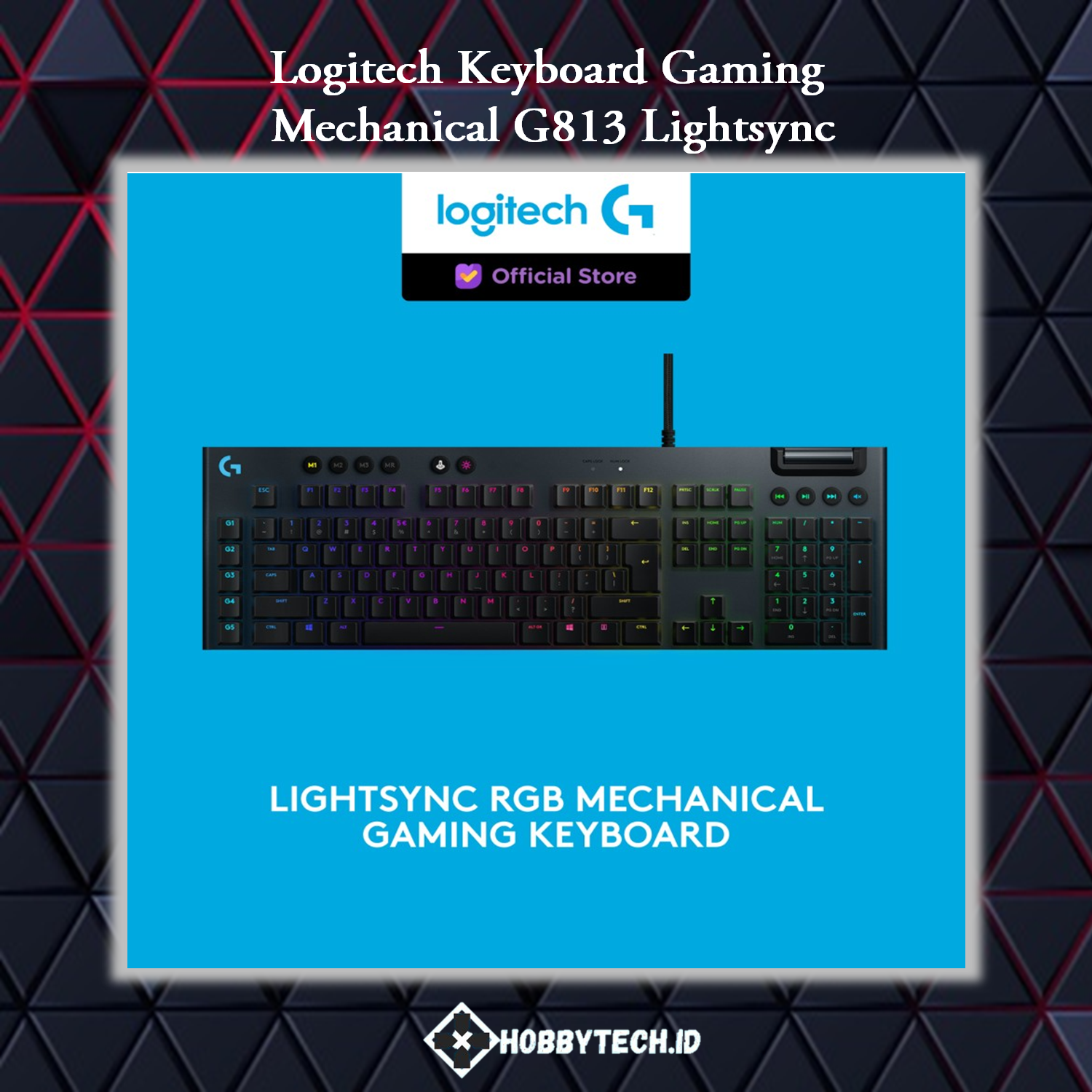 Logitech-G G813 LIGHTSYNC RGB Mechanical Gaming Keyboard
