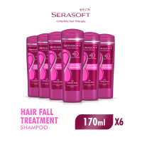 [Paket isi 6] Serasoft Shampoo Hair Fall Treatment Botol 170ml