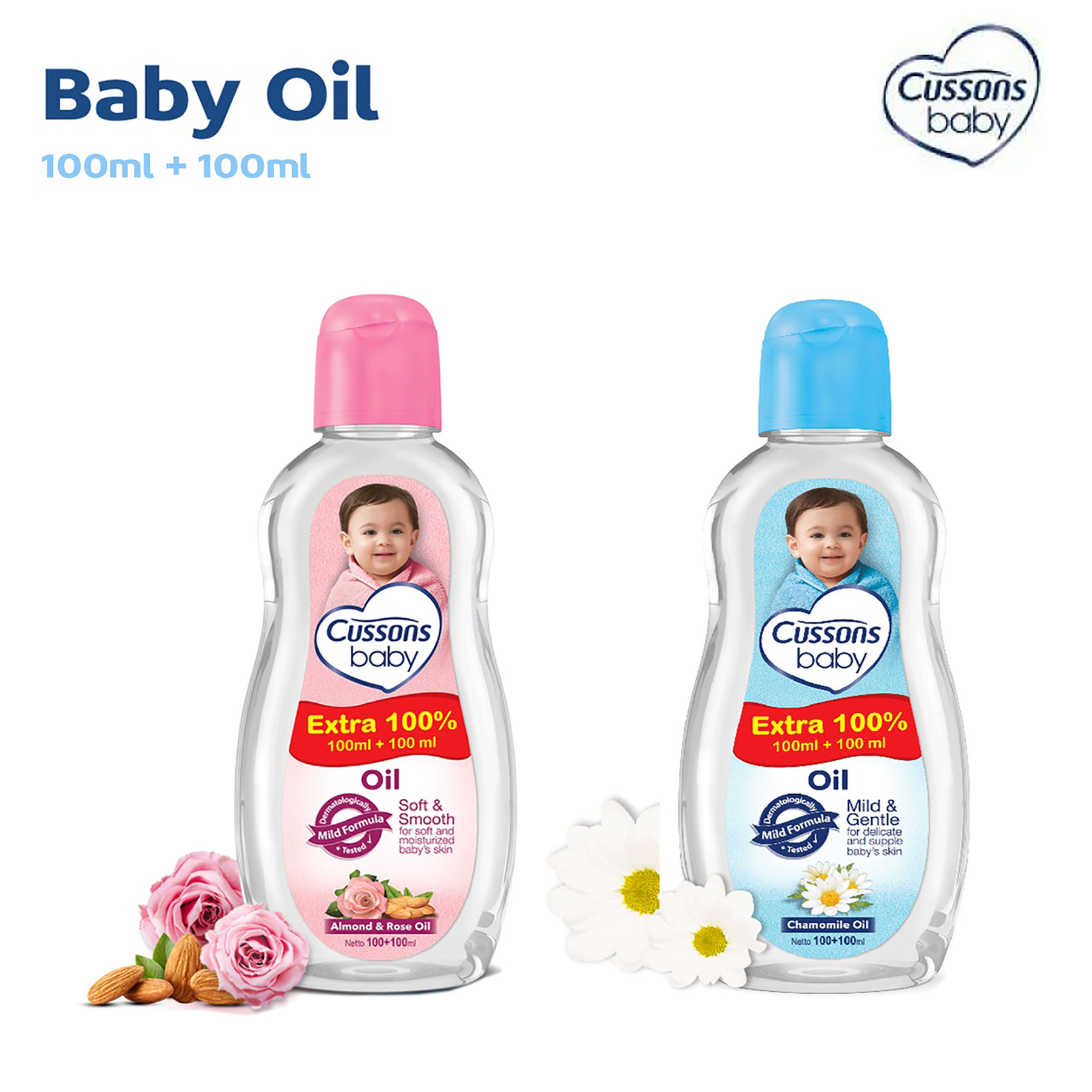 Cussons Baby OIl 200/100ml