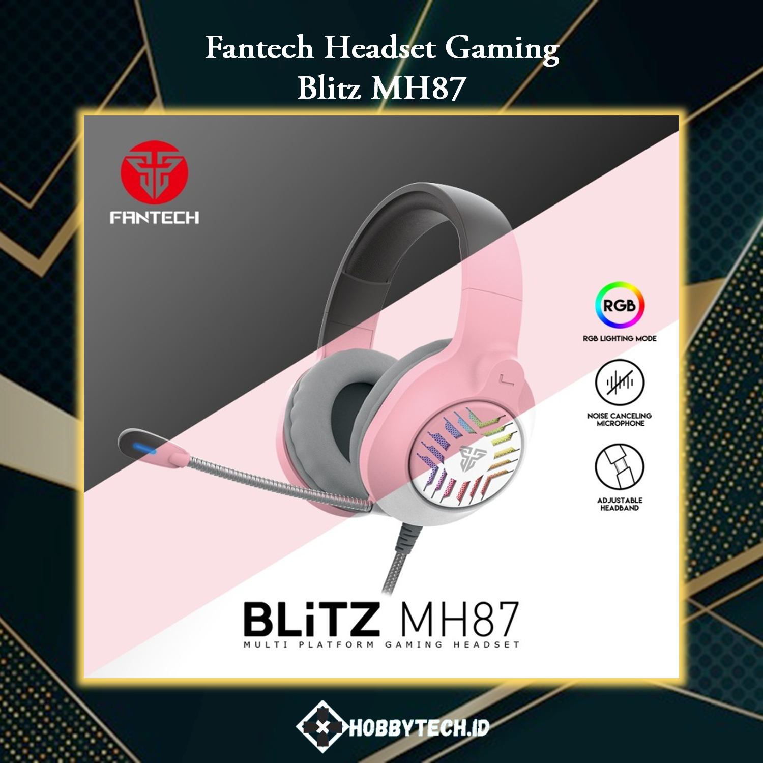 Fantech Gaming Headset BLiTZ MH87 / MH-87 Multi Platform