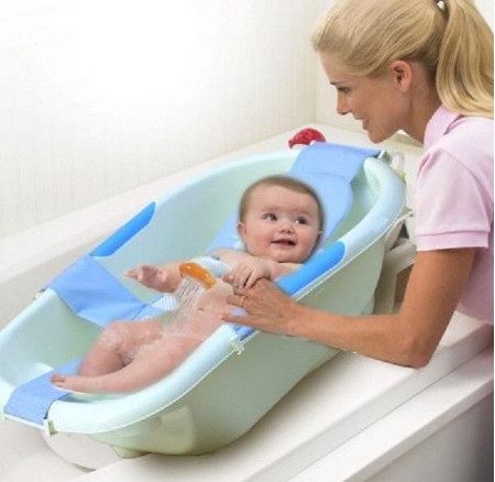 ( MY ACC ) Baby Bath Helper Jaring Jala Alat Bantu Memandikan Bayi Anti Tenggelam