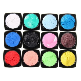 12 X Nail Art 3D UV Lem Cat Acrylic Sculpture Gel ManicureModeling-Intl
