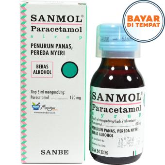 Sanmol Paracetamol Sirop - Penurun Panas Dan Pereda Nyeri Untuk Anak ...