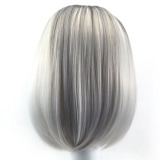Wanita Fashion Bob Gaya Ekstensi Rambut Berwarna Wig Tengah Panjang Warna Berangsur-angsur Beragam Untuk Harian Wear Penunjukan Partai Cosplay Kostum Grey Untuk Hitam-Intl Januari 2019 - 3 Wanita Fashion Bob Gaya Ekstensi Rambut Berwarna Wig Tengah Panjang Warna Berangsur-angsur Beragam untuk Harian Wear Penunjukan Partai Cosplay Kostum Grey untuk Hitam-Intl - 3