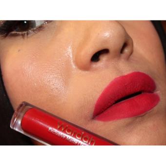 Wardah Exclusive Matte Finish Lip Cream # 06 - Feeling Red.