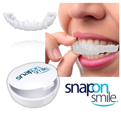 [BR] Snap On Smile Gigi Palsu 1 Set Atas Bawah Lepas Pasang Dewasa Original Asli Penutup Gigi kun...