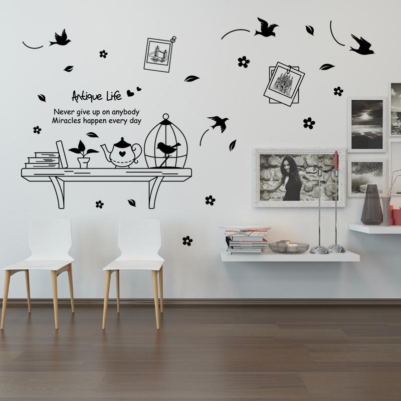 Review Eva Luvgreen Wallsticker Tulisan Siluet Cafe Quotes 