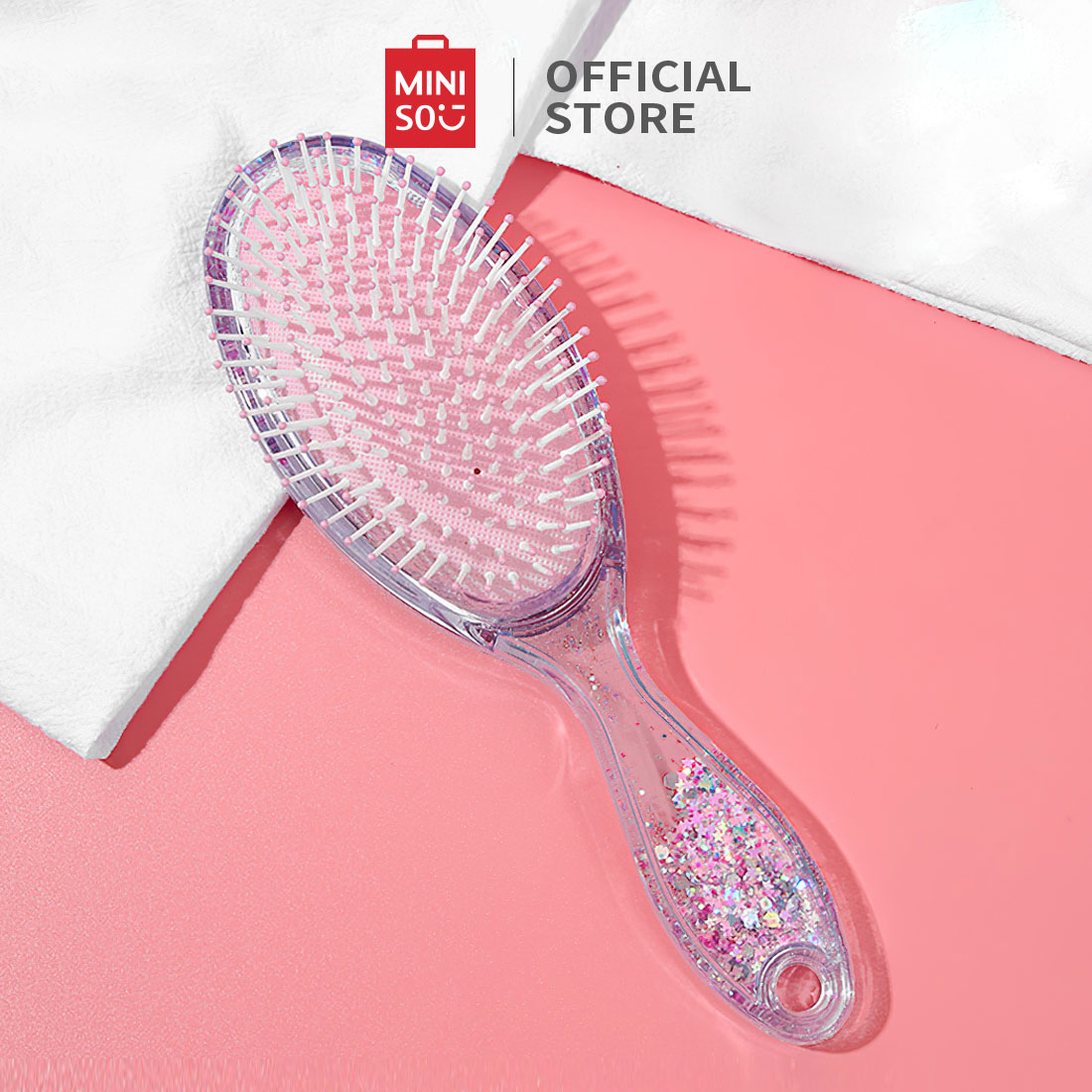 MINISO Sisir Cushion Hair Brush Comb Sisir bantalan udara untuk mencegah rambut kusut