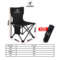 CHAMPS Kursi Lipat Outdoor Kursi Lipat Speeds Peralatan Camping Kursi Camping