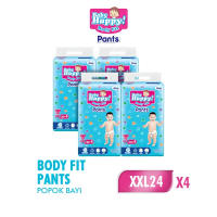 Baby Happy Pants XXL24 x4 (15-25kg) isi 96 pcs [Karton] - Popok Celana Sekali Pakai