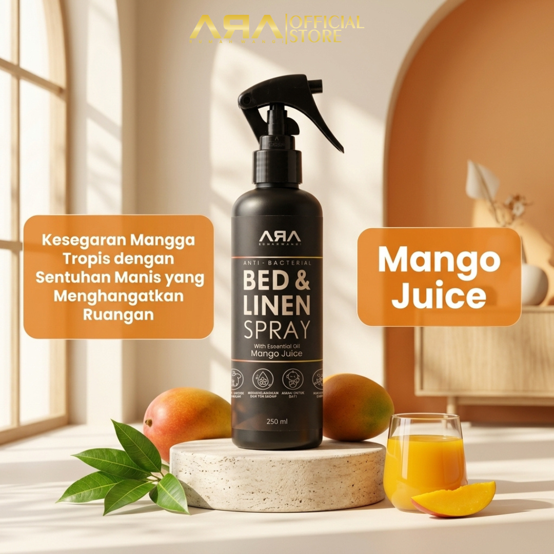 Rumah Wangi ARA - Linen Bed Spray Multi Purpose Pengharum Ruangan Antibacterial
