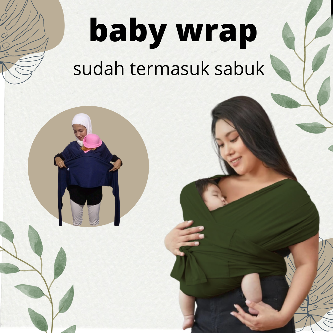 Rens baby Gendongan bayi 2 in 1/ Gendongan bayi depan terbaru/geos gendongan bayi instan