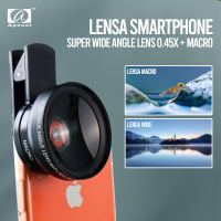 PROMO Lensa Smartphone Super Wide Angle Lens 0.45X + Macro - APEXEL