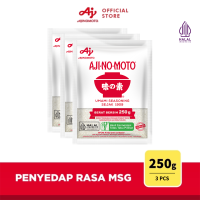 AJI-NO-MOTO® Penyedap Rasa MSG Ajinomoto 250G (3pcs) - Menambah Rasa Umami Dan Membantu Mengurangi Garam Untuk Tetap Lezat