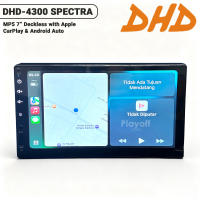 Head Unit Body Short MP5 TV Mobil Bluetooth DHD 4300 7 inch Full Glass MIRORLINK DHD 7 inch DHD 4300 Slim