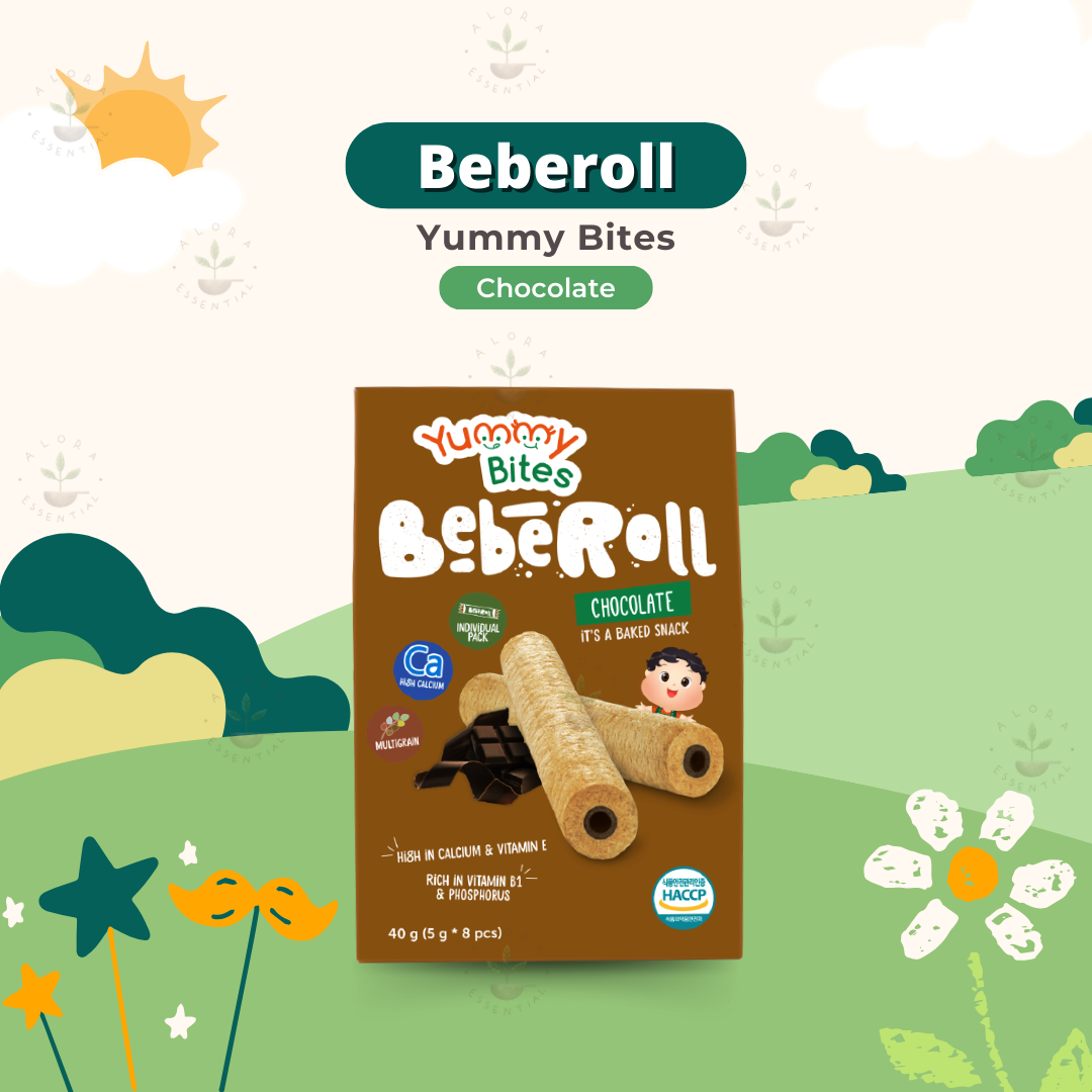 Yummy Bites Beberoll 9 bulan - Snack MPASI - Snack Bayi - Snack Anak