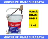 PAIL 13KG Gemuk HIKARI Super Black Grease Multipurpose NLGI 2 Chassis Grease Gemuk hitam serbaguna PAIL 13 KG Vet Hitam Vaseline PAIL