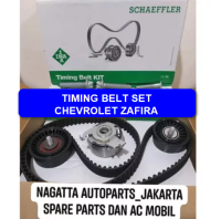 TIMING Teming BELT set kit CHEVROLET ZAFIRA Kulitas ISTIMEWAH barang sesuai Foto PRESISI dan AWET