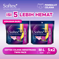 [Paket isi 2] Softex Celana Menstruasi Size M - L isi 5 pads