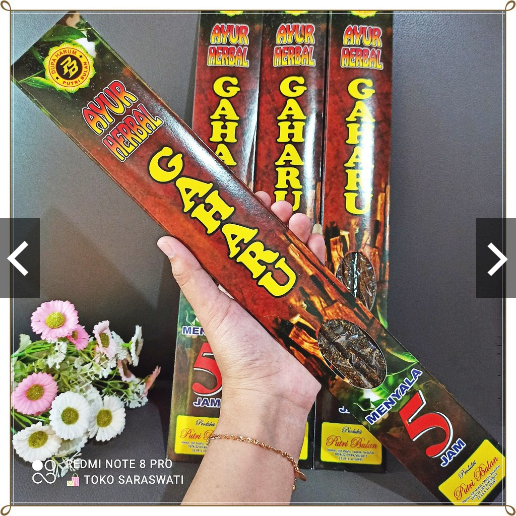 Hio Dupa Wangi Aromaterapi Gaharu Nyala 5 Jam Isi 5 Stik