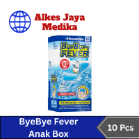 Bye Bye Fever Anak New Pack Box Isi 10 Sachet - Plester Kompres Demam